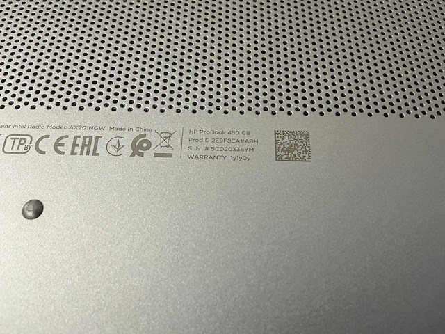 Laptop - hp - hp probook 450 g8 notebook pc - afbeelding 7 van  7