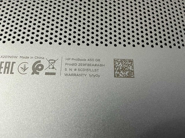Laptop - hp - hp probook 450 g8 notebook pc - afbeelding 7 van  7