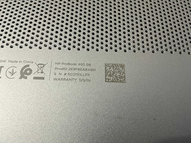 Laptop - hp - hp probook 450 g8 notebook pc - afbeelding 7 van  7