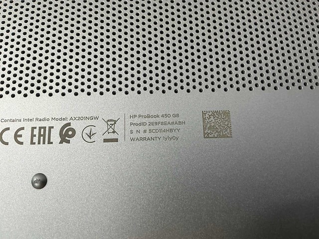 Laptop - hp - hp probook 450 g8 notebook pc - afbeelding 4 van  5