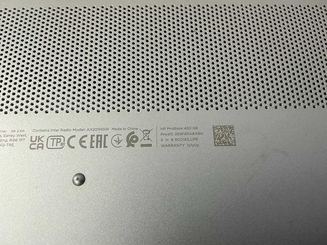 Laptop - hp - hp probook 450 g8 notebook pc - afbeelding 7 van  7