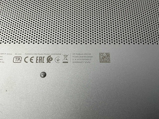 Laptop - hp - hp probook 450 g8 notebook pc - afbeelding 5 van  5