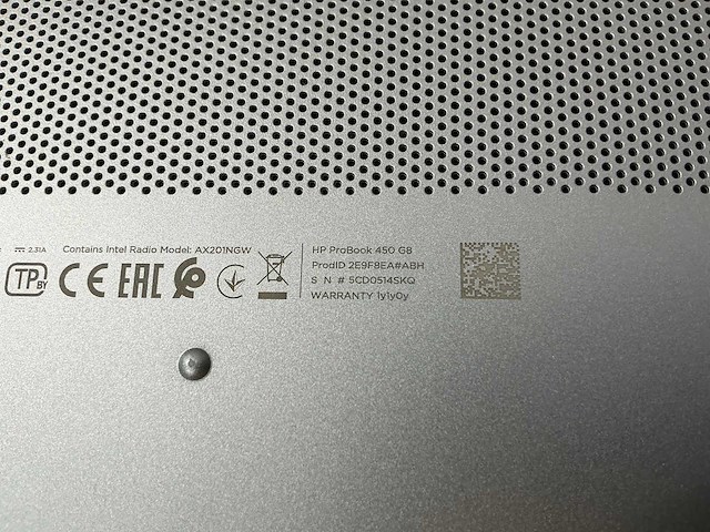 Laptop - hp - hp probook 450 g8 notebook pc - afbeelding 7 van  7