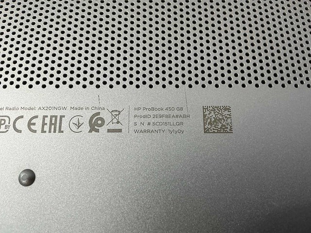 Laptop - hp - hp probook 450 g8 notebook pc - afbeelding 6 van  6
