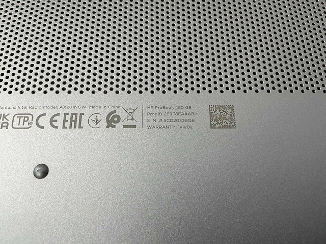 Laptop - hp - hp probook 450 g8 notebook pc - afbeelding 7 van  7
