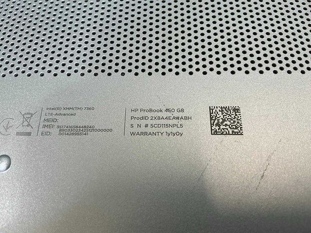 Laptop - hp - hp probook 450 g8 notebook pc - afbeelding 7 van  7
