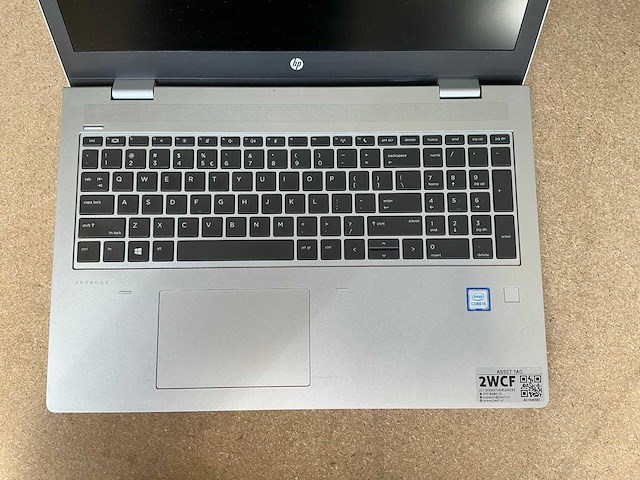 Laptop - hp - hp probook 650 g5 - afbeelding 2 van  8