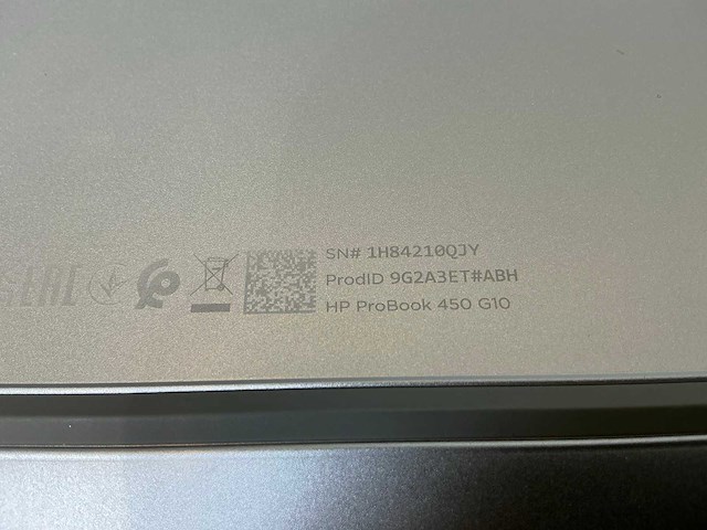 Laptop - hp - probook 450 15.6 inch g10 notebook pc - afbeelding 7 van  7