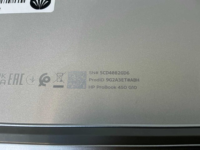 Laptop - hp - probook 450 15.6 inch g10 notebook pc - afbeelding 7 van  7
