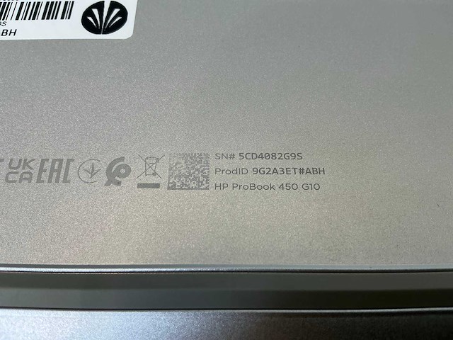 Laptop - hp - probook 450 15.6 inch g10 notebook pc - afbeelding 7 van  7
