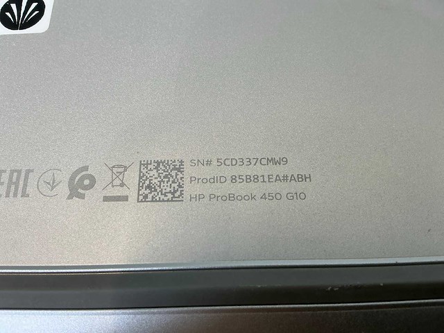 Laptop - hp - probook 450 15.6 inch g10 notebook pc - afbeelding 6 van  6