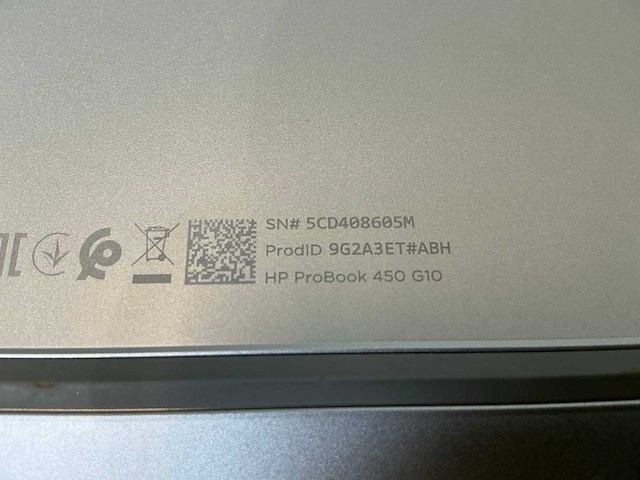 Laptop - hp - probook 450 15.6 inch g10 notebook pc - afbeelding 7 van  7
