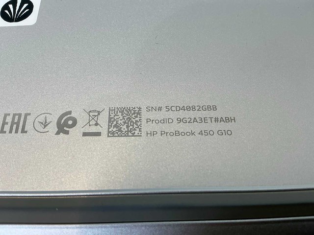 Laptop - hp - probook 450 15.6 inch g10 notebook pc - afbeelding 7 van  8