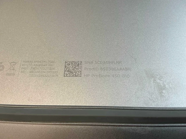 Laptop - hp - probook 450 15.6 inch g10 notebook pc - afbeelding 7 van  7