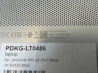 Laptop - hp - probook 450 15.6 inch g9 notebook pc - afbeelding 7 van  7