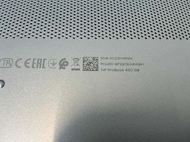 Laptop - hp - probook 450 15.6 inch g9 notebook pc - afbeelding 7 van  7