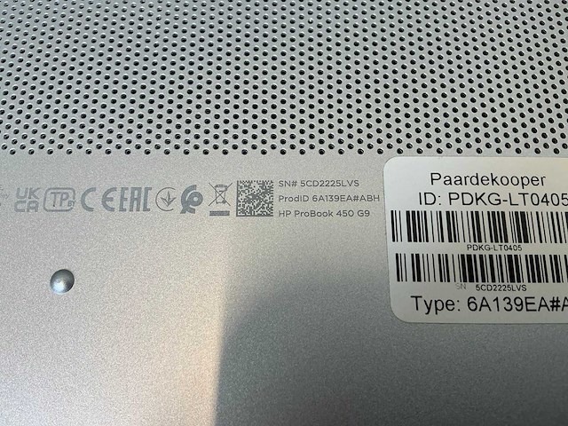 Laptop - hp - probook 450 15.6 inch g9 notebook pc - afbeelding 6 van  6