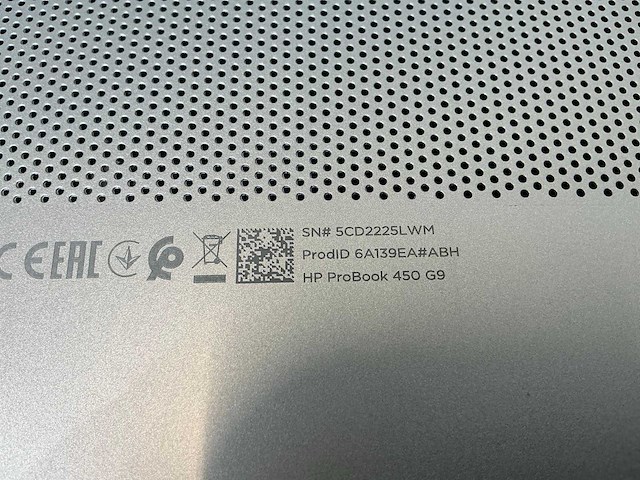 Laptop - hp - probook 450 15.6 inch g9 notebook pc - afbeelding 7 van  7