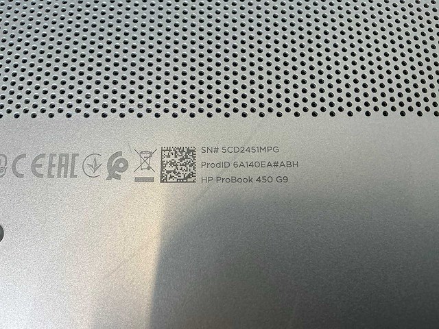 Laptop - hp - probook 450 15.6 inch g9 notebook pc - afbeelding 7 van  7