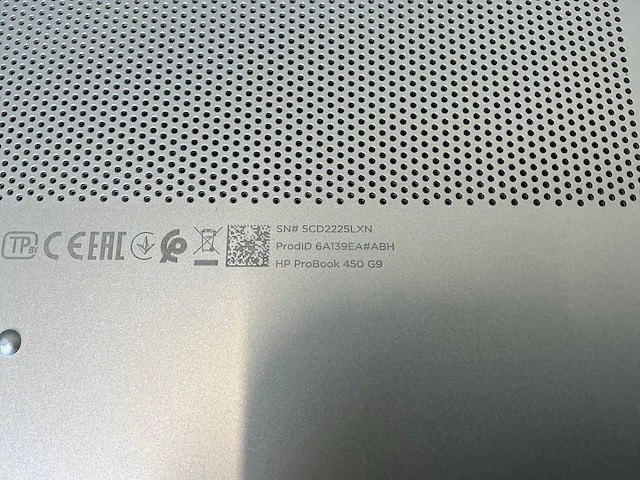 Laptop - hp - probook 450 15.6 inch g9 notebook pc - afbeelding 5 van  5