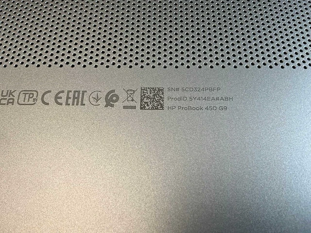 Laptop - hp - probook 450 15.6 inch g9 notebook pc - afbeelding 5 van  7