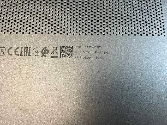 Laptop - hp - probook 450 15.6 inch g9 notebook pc - afbeelding 7 van  7