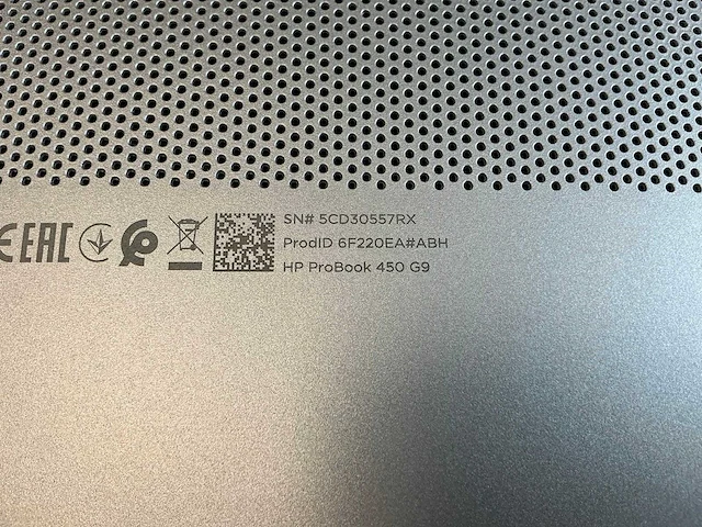Laptop - hp - probook 450 15.6 inch g9 notebook pc - afbeelding 7 van  7
