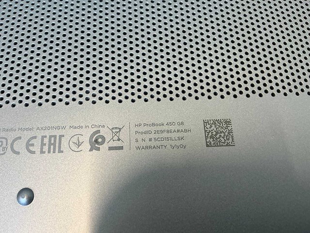 Laptop - hp - probook 450 g8 notebook pc - afbeelding 7 van  7