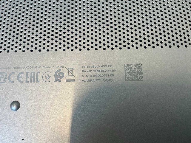 Laptop - hp - probook 450 g8 notebook pc - afbeelding 7 van  7
