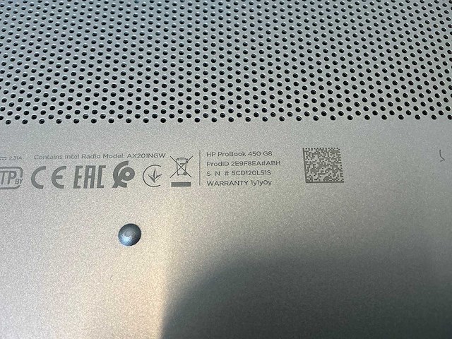 Laptop - hp - probook 450 g8 notebook pc - afbeelding 6 van  6