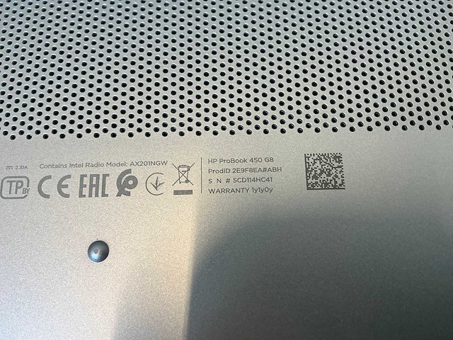 Laptop - hp - probook 450 g8 notebook pc - afbeelding 7 van  7