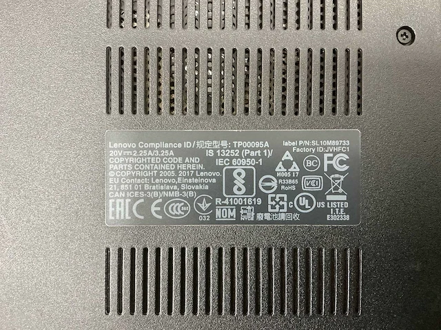Laptop - lenovo - 20ks001qmh - afbeelding 4 van  5