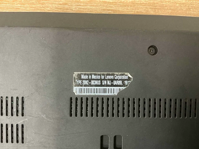 Laptop - lenovo - 20n2003nus - afbeelding 5 van  5