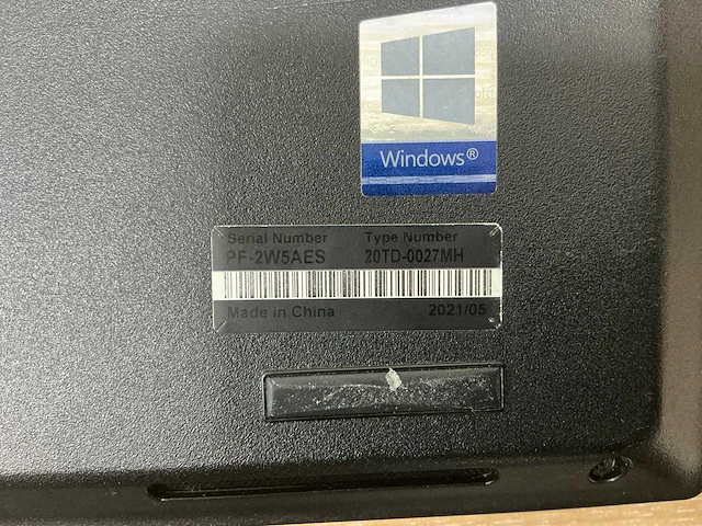 Laptop - lenovo - 20td0027mh - afbeelding 5 van  5