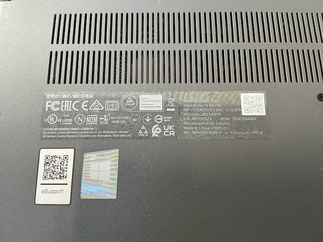 Laptop - lenovo - 20ve - afbeelding 7 van  7