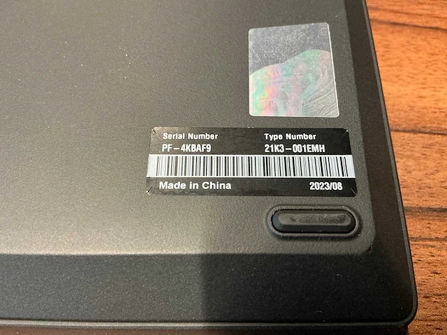 Laptop - lenovo - 21k3001emh thinkpad t14 gen 4 - afbeelding 7 van  8