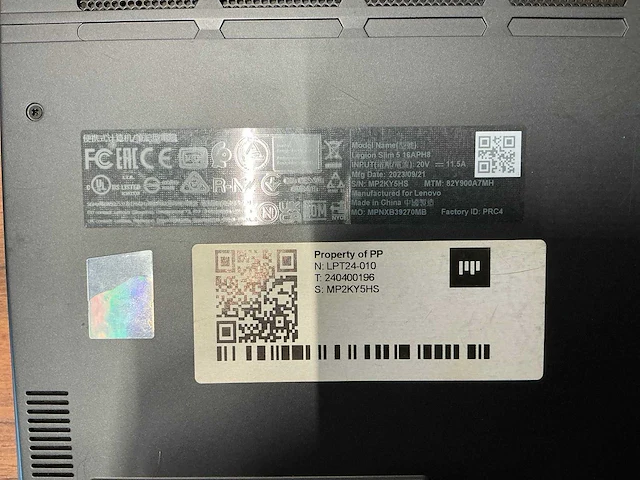 Laptop - lenovo - 82y9 - afbeelding 5 van  8