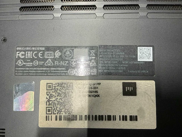 Laptop - lenovo - 82y9 - afbeelding 8 van  8