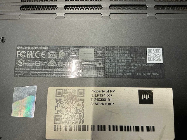 Laptop - lenovo - 82y9 - afbeelding 9 van  9