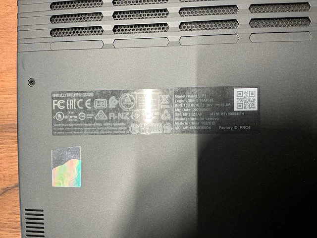 Laptop - lenovo - 82y9 - afbeelding 7 van  7