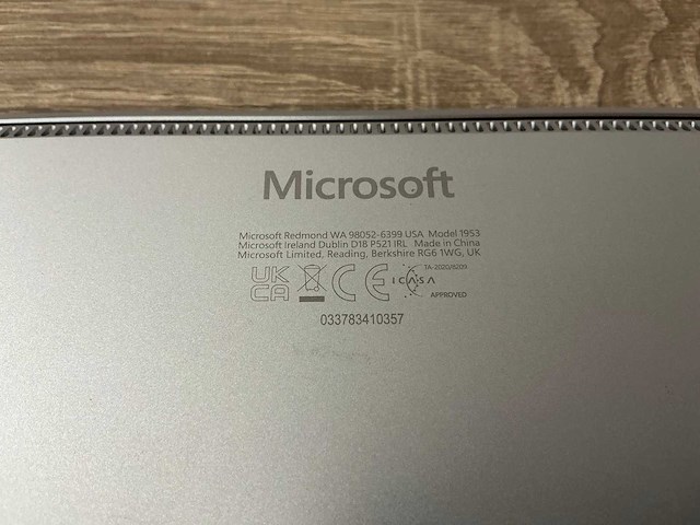 Laptop - microsoft corporation - surface laptop 4 - afbeelding 6 van  6