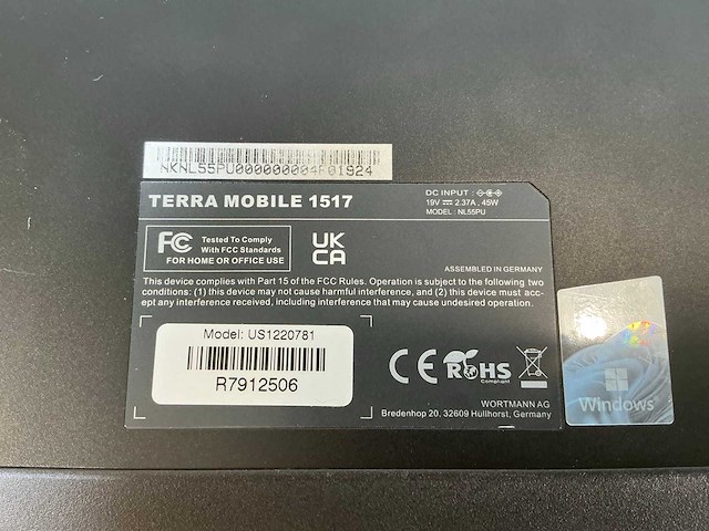 Laptop - wortmann_ag - terramobile 1517 - afbeelding 7 van  7