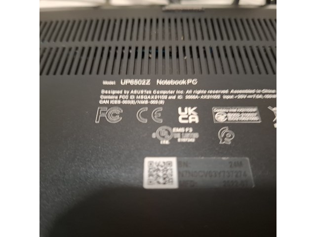 Laptop, asus, zenbook pro oled, zwart, 2023 - afbeelding 7 van  8