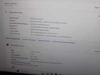 Laptop dell model precision 7550 met 16 gb ram, 500 gb ssd en intel core i7-10875h cpu met windows 11 pro. - afbeelding 3 van  4