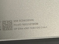 Laptop hp, elitebook x360 1040 g10, zilver - afbeelding 7 van  7