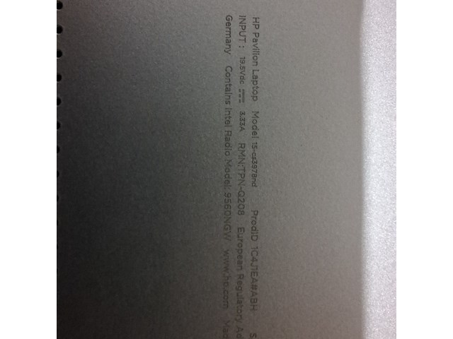 Laptop, hp, pavilion 15-cs3978nd, zilver - afbeelding 8 van  10