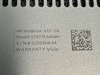 Laptop hp, probook 430 g6, zilver - afbeelding 5 van  6