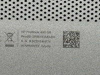 Laptop, hp, probook 430 g8, zilver - afbeelding 6 van  6