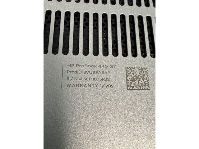 Laptop hp, probook 440 g7, zilver - afbeelding 6 van  7