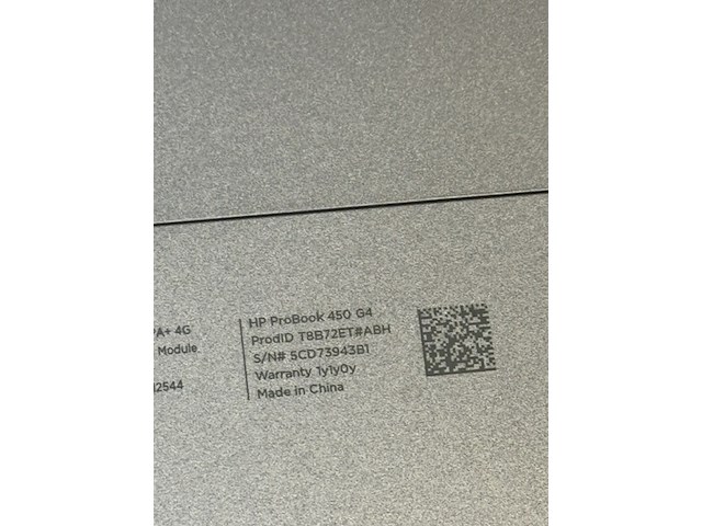 Laptop hp, probook 450 g4 - afbeelding 5 van  7